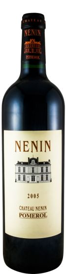 2005 Château Nenin Pomerol red