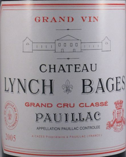 2005 Château Lynch Bages Pauillac red