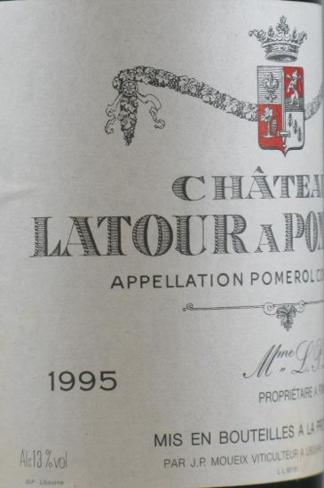 1995 Château Latour à Pomerol red