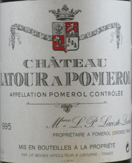 1995 Château Latour à Pomerol red
