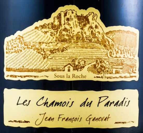 2013 Jean-François Ganevat Les Chamois du Paradis Chardonnay Côtes du Jura biológico branco 1,5L