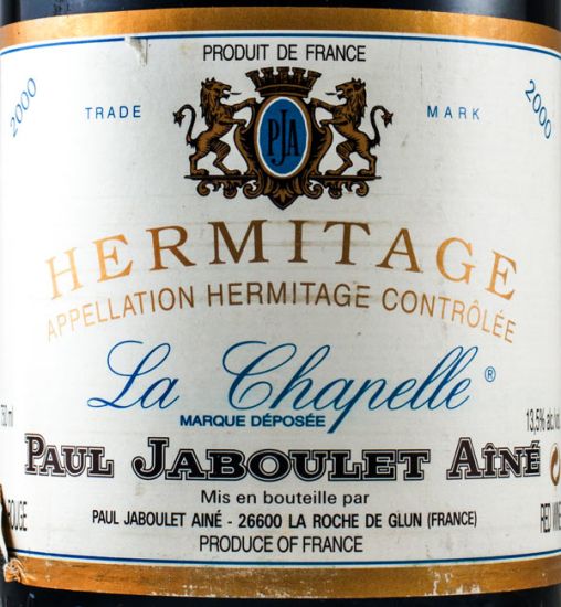 2000 Paul Jaboulet Aíné La Chapelle Hermitage tinto