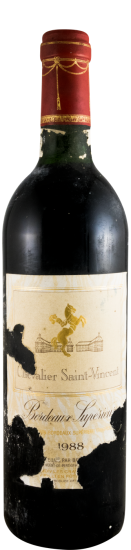 1988 Domaine de Chevalier Saint-Vincent Bordeaux tinto