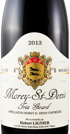 2013 Domaine Hubert Lignier Très Girard Morey-Saint-Denis tinto