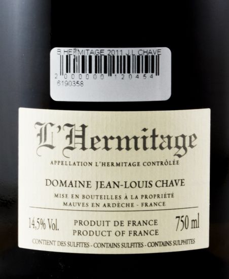 2011 Domaine Jean-Louis Chave L'Hermitage white