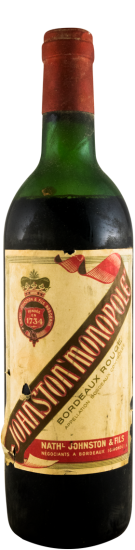 Johnston Monopole Bordeaux red