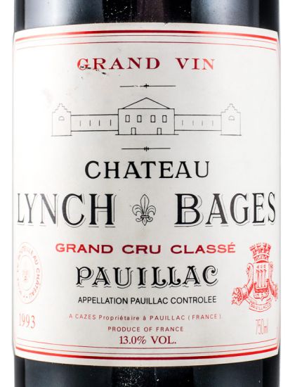 1993 Château Lynch-Bages Pauillac tinto