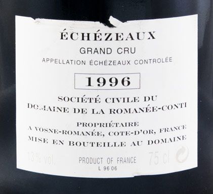 1996 Domaine de la Romanée-Conti Grand Cru Échézeaux red