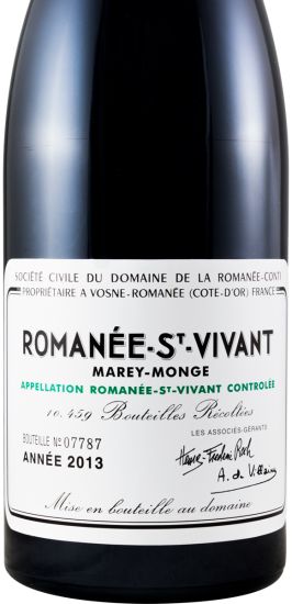 2013 Domaine de la Romanée-Conti Marey-Monge Romanée-Saint-Vivant tinto