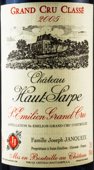 2005 Château Haut Sarpe Joseph Janoueix tinto