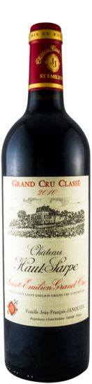 2010 Château Haut Sarpe St. Emilion tinto