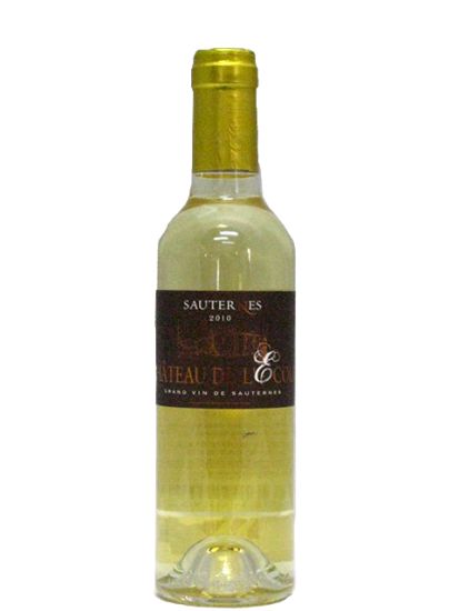 2010 Château de L'Ecole Sauternes branco 37,5cl