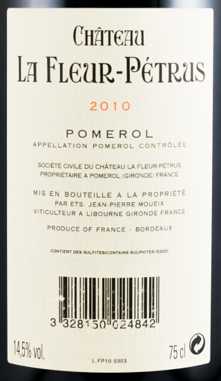 2010 Château La Fleur-Pétrus Pomerol tinto