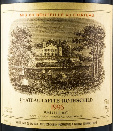 1996 Château Lafite Rothschild Pauillac tinto