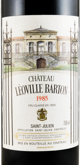 1985 Château Léoville Barton Saint-Julien tinto