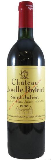 1986 Château Léoville Poyferré Saint-Julien tinto