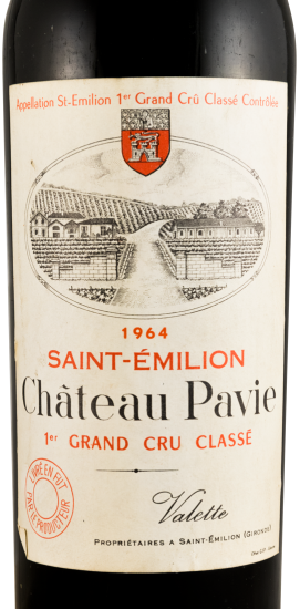 1964 Château Pavie Saint-Émilion red