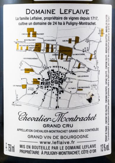 2014 Domaine Leflaive Chevalier-Montrachet Puligny-Montrachet branco