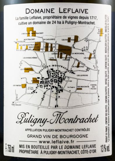 2014 Domaine Leflaive Puligny-Montrachet branco