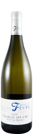 2015 Domaine Nathalie & Gilles Fèvre Mont de Milieu Chablis branco