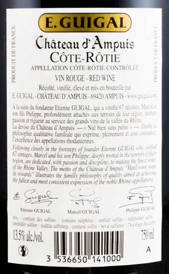2011 E. Guigal Château d'Ampuis Côte-Rôtie red