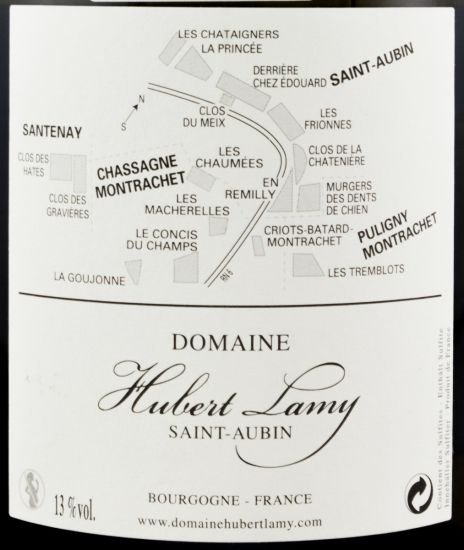 2014 Domaine Hubert Lamy Les Murgers des Dents de Chien Premier Cru Saint-Aubin branco