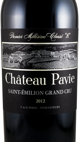 2012 Château Pavie Saint-Émilion tinto