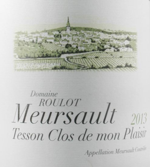 2013 Domaine Roulot À Mon Plaisir Clos du Haut Tesson Meursault branco