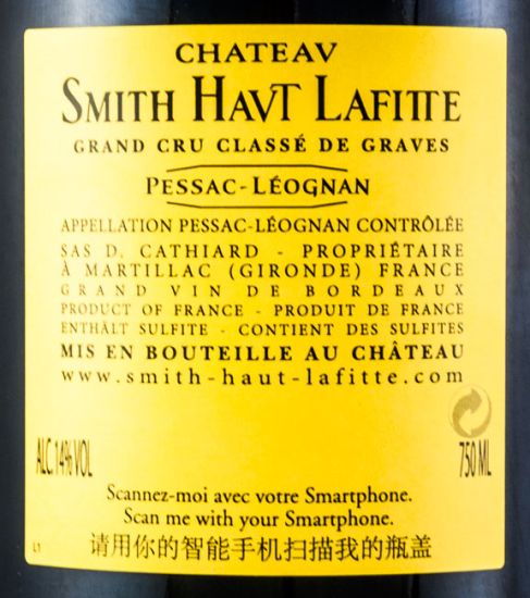 2012 Château Smith Haut Laffite Pessac-Léognan tinto