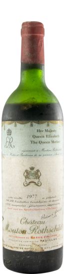 1977 Château Mouton Rothschild Pauillac red