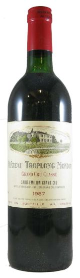 1987 Château Troplong Mondot Saint-Émilion red