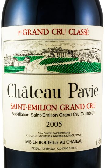 2005 Château Pavie Saint-Émilion tinto
