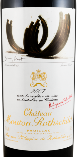 2007 Château Mouton Rothschild Pauillac red
