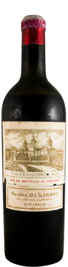 1929 Château Cos D'Estournel Saint-Estèphe tinto