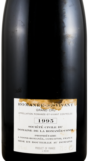 1995 Domaine Romanée Conti-Romanée Romanée-Saint-Vivant tinto