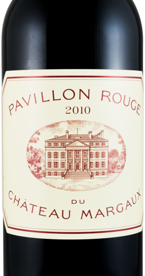 2010 Château Margaux Pavillon Rouge tinto