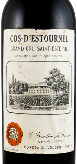 1964 Château Cos D'Estournel Saint-Estèphe red