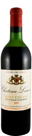 1971 Château Laroze Saint-Émilion red