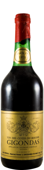 1978 Léon Perdigal Gigondas red