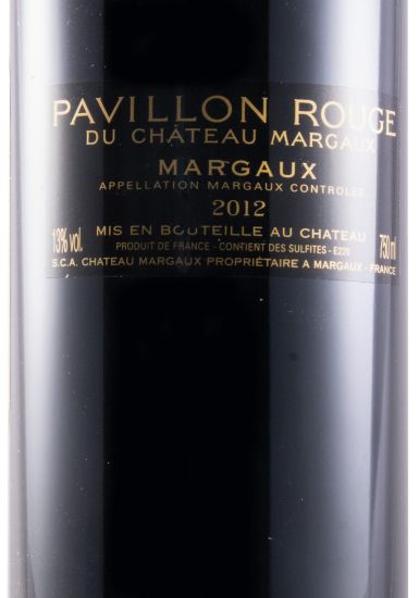 2012 Château Margaux Pavillon Rouge tinto