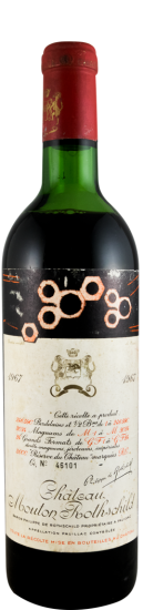 1967 Château Mouton Rothschild Pauillac tinto