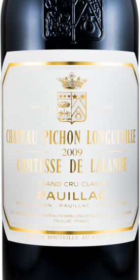 2009 Château Pichon Longueville Comtesse de Lalande Pauillac tinto