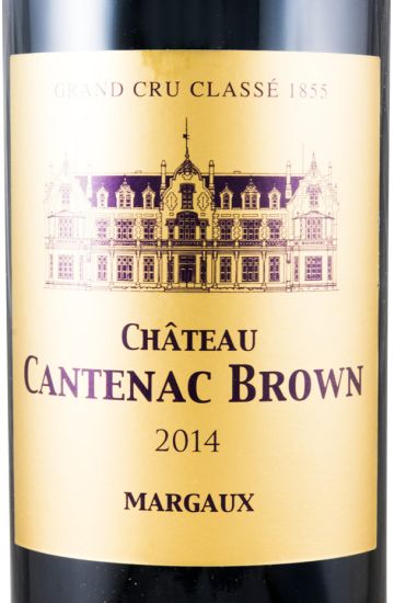 2014 Château Cantenac Brown Margaux tinto