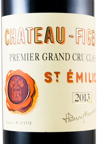 2013 Château-Figeac Saint-Émilion red