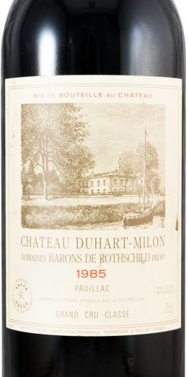 1985 Château Duhart-Milon Pauillac tinto