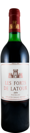 1979 Château Latour Les Forts de Latour Pauillac tinto