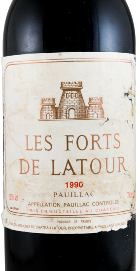 1990 Château Latour Les Forts de Latour Pauillac tinto