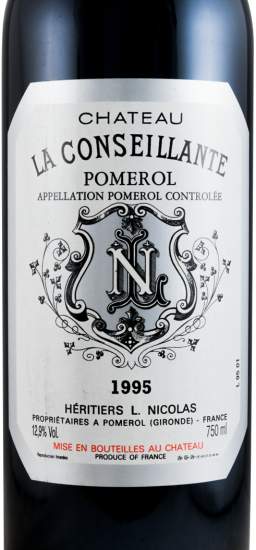 1995 Château La Conseillante Pomerol tinto