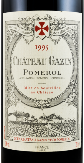 1995 Château Gazin Pomerol tinto