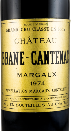 1974 Château Brane-Cantenac Margaux tinto